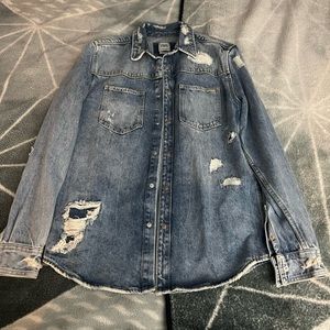 Zara Jeans Shirt Men